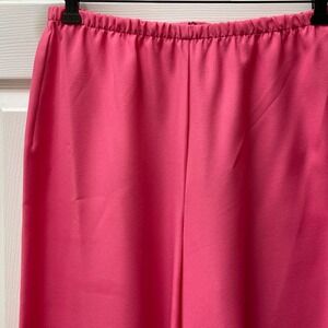 Vintage Greencastle Women's Sz 14 Bubblegum Pink High Rise Palazzo Pants Preppy